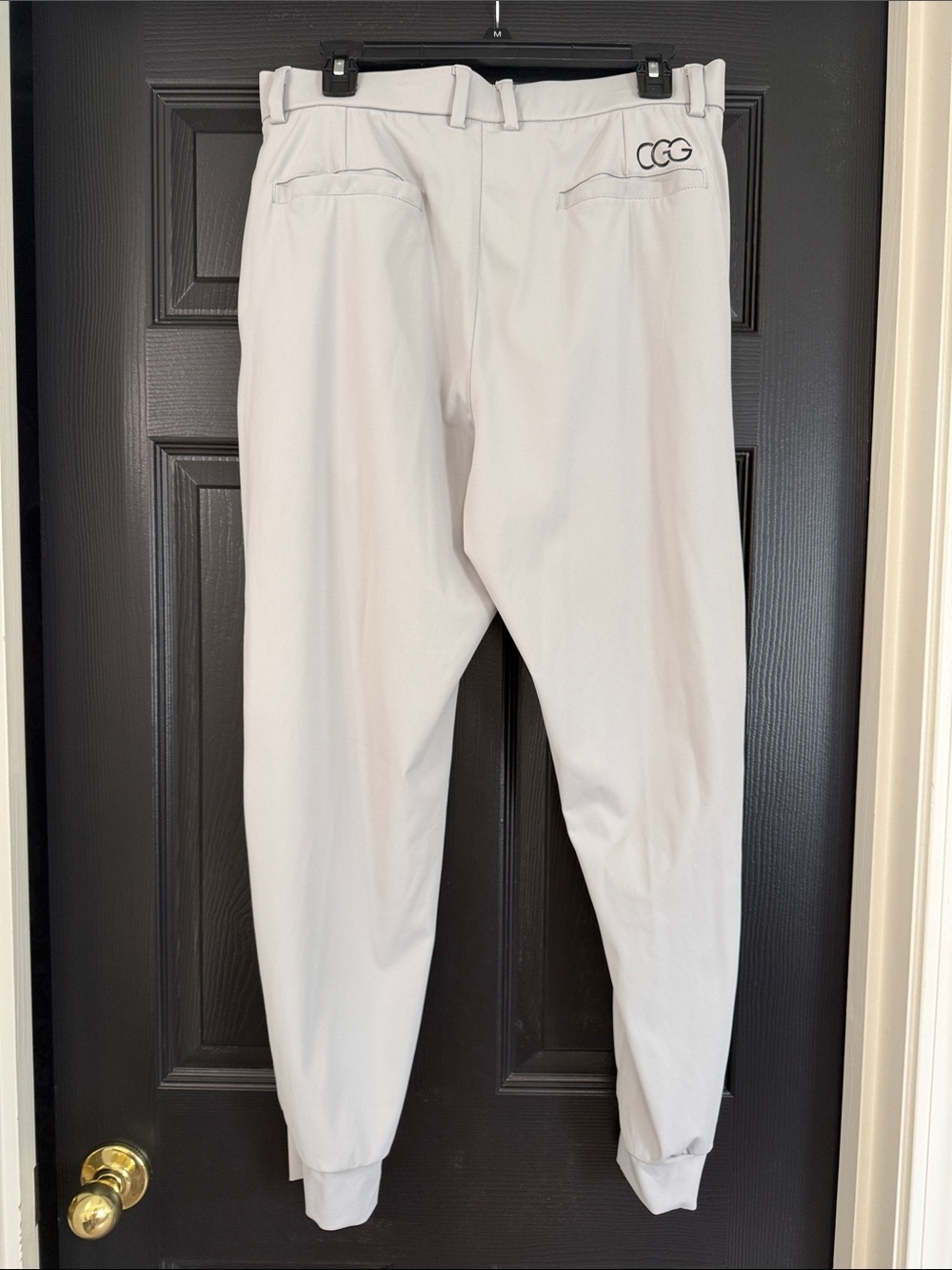 CHANEL Men's Light Gray Jogger Sweatpants